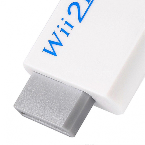 Για Wii σε HDMI 720P/1080P Μετατροπέας αναβάθμισης, έξοδος ήχου και βίντεο 3,5 χιλιοσ 2