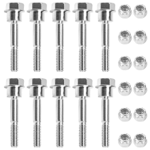 10pcs 580790401 Snow Blower/Throwers Shear Pins Bolts & Nuts