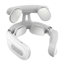Portable Smart Neck Shoulder Massager with Heat Rechargeable Deep Muscle Activation, Ergonomic Design for Men &amp; Women