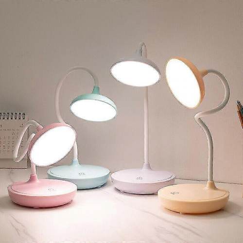 Bedside Table Lamp, 27CM Bendable Touch Control, 3600mAh Long-lasting Battery Life 1