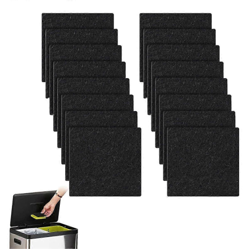16-Pack Trash Can Odor Absorbing Filter Refills for Trash Can, Activated Charcoal Deodorizer Filter 1