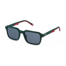 Óculos de Sol Fila SFIB07 53/20/145 Acetato Avana clara com efeito degradê e cristal brilhante MAN SFIB07