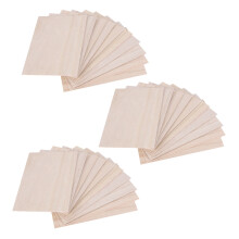 30Pcs Balsa Wood Sheets Wooden Plate 150x100x2mm For House Ship  Model DIY