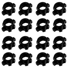 16 Stuks Halterstangmoer Halters Spinschroefklem Halter Gewichtheffen Fitnessapparatuur Accessoires