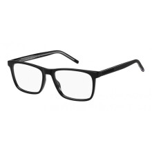 Óculos de Grau Tommy Hilfiger TH 1945 56/17/145 Armações de Acetato Pretas MASCULINO TH 1945
