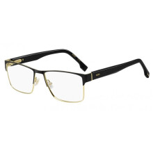 Óculos de Grau Hugo Boss BOSS 1764 57/17/145 Metal preto fosco dourado armações MASCULINO BOSS 1764