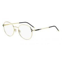 Óculos de Vista Hugo Boss BOSS 1710 51/19/140 Dourado preto 2 Armações de metal MULHER BOSS 1710