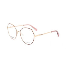 Rakkaus Moschino MOL634 55/18/140 Burgundi kulta Metalli NAISILLE MOL634