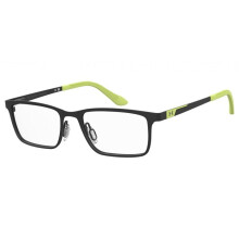 Under Armour UA 9015 48/16/135 Brille Matte Schwarz Grün Metallrahmen JUNGEN UA 9015
