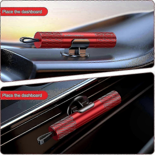 Set da 4 pezzi di martello di sicurezza e rompivetro per auto - Safety Hammer SZRH 2