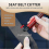 Set da 4 pezzi di martello di sicurezza e rompivetro per auto - Safety Hammer SZRH 5
