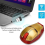 Mouse wireless Iron Man, ergonomico, 2,4 g, portatile, silenzioso, con ricevitore USB per notebook, PC e laptop. 5