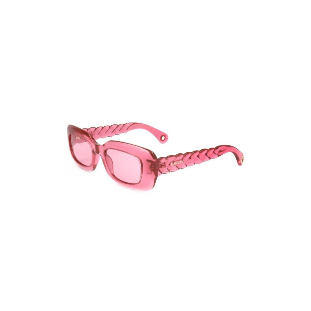 Lanvin Sunglasses Lnv629s 50/20/140 Pink Injected Woman Lnv629s