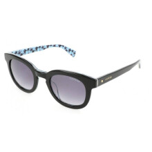 Gafas de Sol Lanvin SLN722V 47/24/140 Negros con patrón brillante Acetato MUJER SLN722V