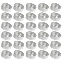 50St Aluminium Candle Cup Case Voor DIY Waxkaarsen En Theelicht Houder