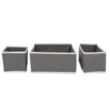 3St Stoffen Opbergdoosjes Voor Bh En Sjaals Organizer