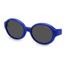 Polaroid Kids PLD K004 CL-ON BLAU (PJP M9), Sonnenbrille