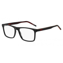 Óculos de Grau Hugo HG 1198 56/17/145 Armações de Acetato Pretas MASCULINO HG 1198