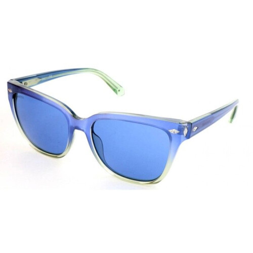 Swarovski Sunglasses - SWAROVSKI - SK0175 - Blue - Plastic Frame - Size 55/17/140