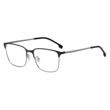 Óculos de Grau Hugo Boss BOSS 1676/F 55/17/145 Metal preto fosco rutenio armações MASCULINO BOSS 1676/F