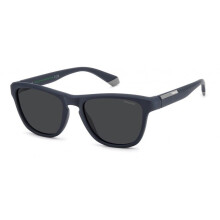Occhiali da sole Polaroid PLD 2168/S 54/18/145 montatura in policarbonato grigio blu opaco UOMO PLD 2168/S
