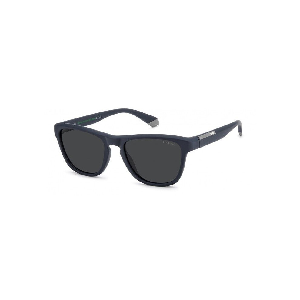 Polaroid Sunglasses Pld 2168/S 54/18/145 Matte Blue Grey Polycarbonate Frames Man Pld 2168/S