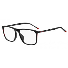 Óculos de Grau Hugo HG 1351/G 55/16/145 Armações de Acetato Pretas HOMENS HG 1351/G