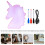 1Set DIY LED Lightbox Met Multi-Kleurig Berichtbord En Backlight 6