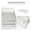 1Set Rvs Keukenafvoerrek Multifunctioneel - En Servieshouder 5