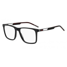Óculos de Grau Hugo HG 1386 55/17/145 Armações de Acetato Pretas MASCULINO HG 1386