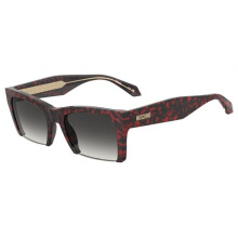Gafas de sol Moschino MOS196/S 53/21/140 Havana rojo, montura de acetato, MUJER MOS196/S