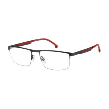Carrera CARRERA 8930 57/18/145 Matte zwart rood Metalen monturen MAN CARRERA 8930