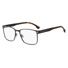 Óculos de Grau Hugo Boss BOSS 1842 58/19/150 Metal matte marrom paládio armações MASCULINO BOSS 1842