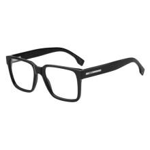 Óculos de Grau Hugo Boss BOSS 1898 55/18/150 Armações de Acetato Pretas MASCULINO BOSS 1898