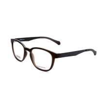 Óculos de Grau Hugo Boss BOSS 0871 50/20/145 Marrom fosco escuro rutenio Poliamida UNISSEX BOSS 0871