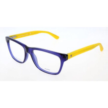 Óculos de Grau Tommy Hilfiger TH 1327 50/16/140 Azul Escuro Fosco Amarelo Acetato MASCULINO TH 1327