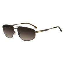 Óculos de Sol Hugo Boss BOSS 1887/S 60/17/145 Marrom dourado Armações de metal MASCULINO BOSS 1887/S