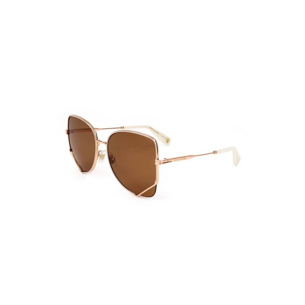 Marc Jacobs Runway Sunglasses Mj 1066/S 59/16/145 Gold Ivory Metal Woman Mj 1066/S