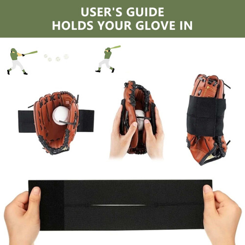 Quick-Break Softball Glove Wrap - Fits All Sizes 2