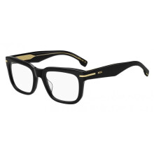 Óculos de Grau Hugo Boss BOSS 1746/G 53/20/150 Armações de Acetato Pretas MASCULINO BOSS 1746/G