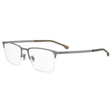 Occhiali da Vista Hugo Boss BOSS 1824/G 58/19/155 Metallo opaco rutenio montatura UOMO BOSS 1824/G