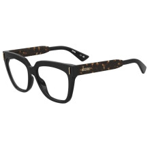 Gafas de Vista Moschino MOS660 54/15/140 Havana negro Montura de acetato MUJER MOS660