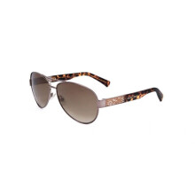 Gafas de sol Jimmy Choo BABA/S 59/13/135 Bronce brillante oscuro havana Acero inoxidable MUJER BABA/S