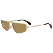 Gafas de sol Moschino MOS209/S 59/16/145 Metal mate dorado montura UNISEX MOS209/S