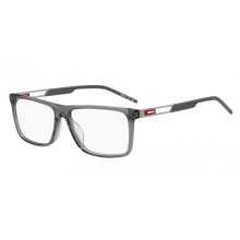 Óculos de Grau Hugo HG 1387/G 57/15/145 Armações de Acetato Cinza MASCULINO HG 1387/G
