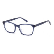 Fossil FOS 7207 53/18/145 Matte blauwe Acetaat monturen MAN FOS 7207