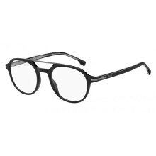 Óculos de Grau Hugo Boss BOSS 1849 50/21/145 Armações de Acetato Pretas MASCULINO BOSS 1849