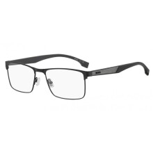 Óculos de Grau Hugo Boss BOSS 1829 57/18/150 Estruturas de Metal Preto Fosco MASCULINO BOSS 1829