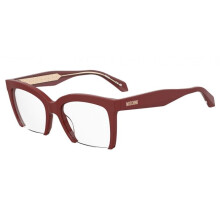 Óculos de Vista Moschino MOS654 52/19/140 Armações de Acetato Vermelho MULHER MOS654