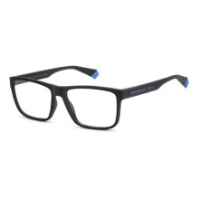Polaroid PLD D569 57/16/140 Matte zwart blauw Polyamide monturen MAN PLD D569